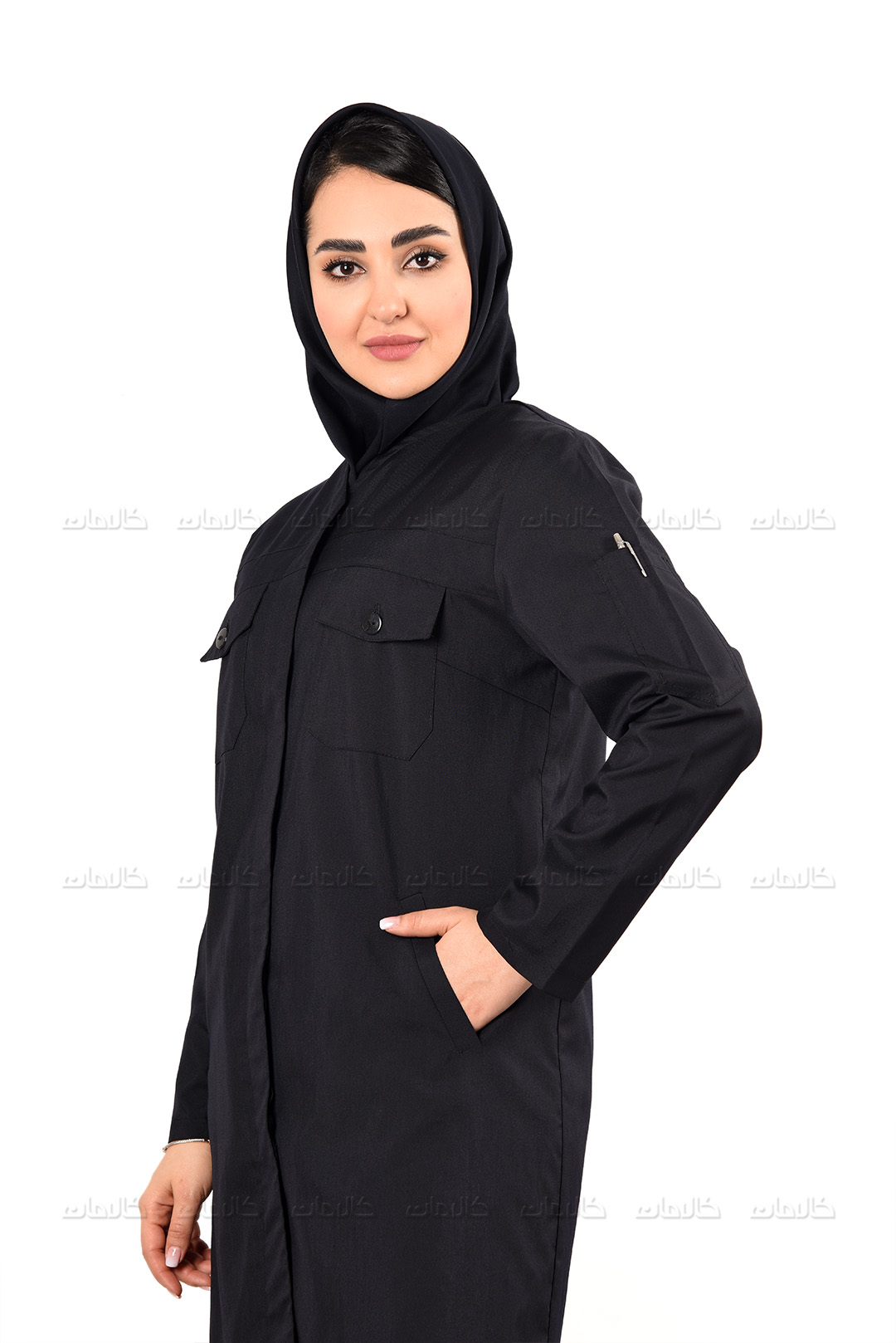 مانتو و شلوار خط تولید کد 1409 - تصویر 2